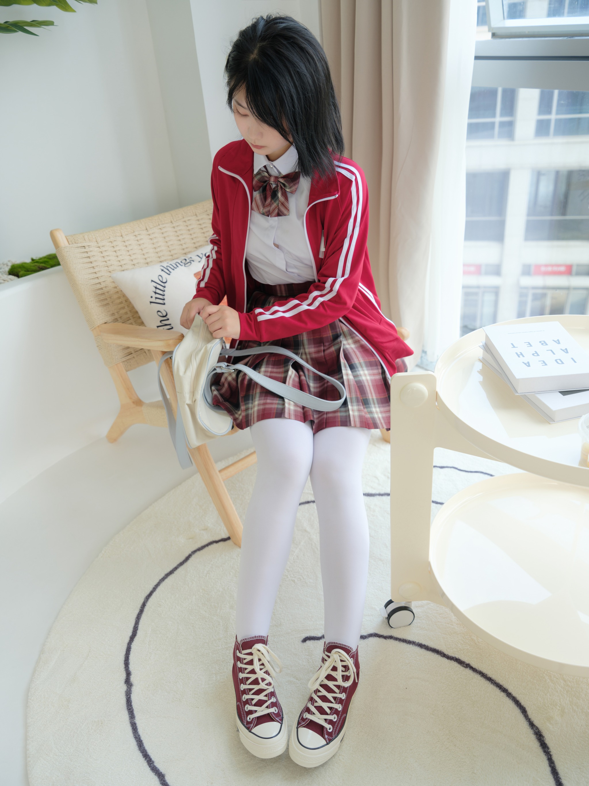 图片[1]-紧急企划 – NO.039 小枫 – JK制服[116P]-XikXak